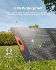 100W Portable Solar Panel for Power Station – 24% Efficiency Bifacial Solar P…