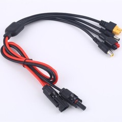 4-in-1 Solar Extension Cable Anderson XT60 DC7909 DC5521 for Power Station RV
