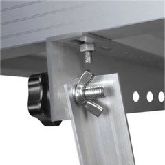 (45/47in）Solar Panel RV Tilt Mount Brackets Roof Flat Surface Adjustable Frame
