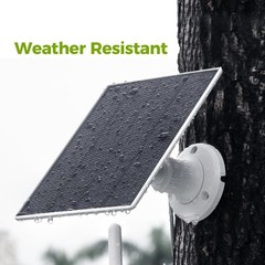 Vicohome 5V Solar Panels for Security Cameras for Bird Feeder 23% Energy Conv…