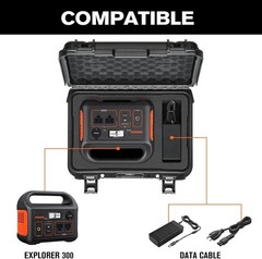 Hard Case for Jackery Explorer 300,Portable Solar Generator Hard Shell Case..