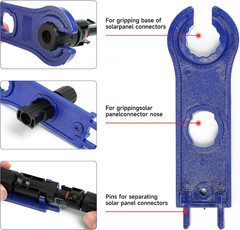 Solar Crimping Tool Kit for Solar Panel Cable Connectors 14-10Awg,Mc4 Connector
