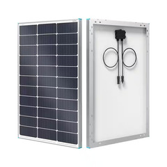 12V 100W Solar Panel N-Type 16BB 25% High-Efficiency Off-Grid PV Module Power Ch