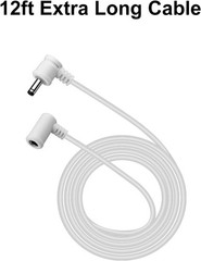 Prestantious 12FT DC Extension Cord for Ring Solar Panel, Compatible with Super