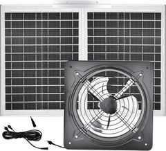 40W Solar Attic Fan Kit, 40W Solar Panel + a 25W DC Fan, Plug and Play