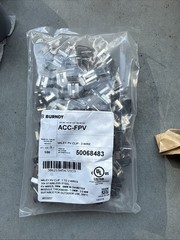 (100 PACK) Burndy ACC-FPV – WILEY PV CLIP – 2 wire 50068483