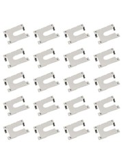 20X Earth Plate Grounding Clip Solar Panels PV Roof Fitting Stainless Steel New