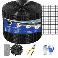 10in X 100ft Critter Guard for Solar Panels, 1/2inch PVC Coated Solar Panel G…