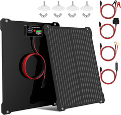35W 12V Waterproof MPPT Solar Battery Charger & Maintainer, Ultrasmart Charge Co