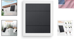 Reliable 4W Solar Panel for Ring Stick Up & Spotlight Cams – 360° Mount Included