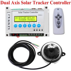 Dual Axis Solar Tracking Tracker Controller for PV Solar Panel System Sun Track