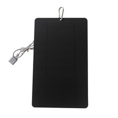 USB Outdoor Camping Solar Panel Charging Panel Mobile Power Charger 7W 5V