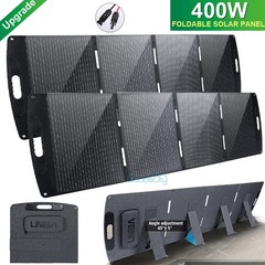 200W 400W Foldable Solar Panel for Power Station 23.5% Efficiency, Easy Carry