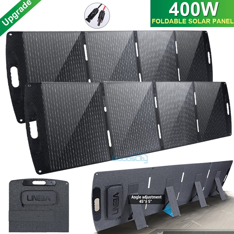 200w 400w Foldable Solar Panel Portable Solar Charger Rv Camping Power Station