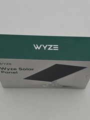 Wyze Weatherproof Solar Panel Charger for Wyze Outdoor/Battery Pro Cameras