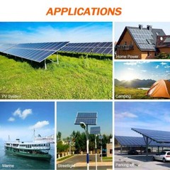 180W Solar Panel Kit Home Power Generator Off-Grid System 40A Controller US SELL