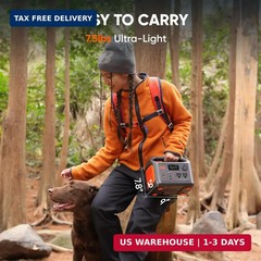 Jackery Explorer 300 Portable Power Station,292Wh | Backup LiFePO4 Battery, Sola