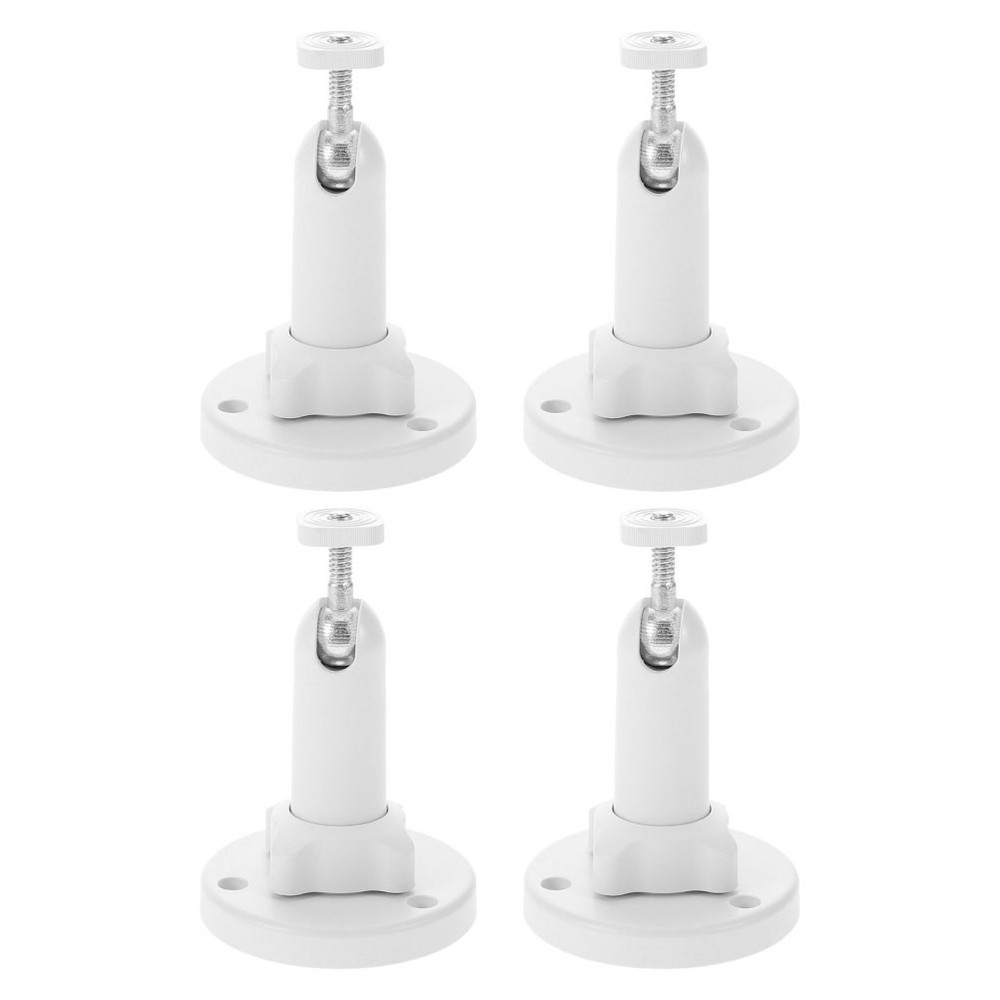 4Pcs Durable Solar Panel Holders ABS White Flexible Ceiling Wall Mount Rack
