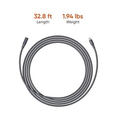 DC Extension Cable 32.8 Feet 10 Meter for Solar Panel DC8020 to 8020 Connector