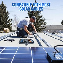 43X Solar Connector Crimper Tool Set for Solar Panel Cable Assembly Installation