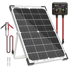 30W Solar Battery Charger + 10A MPPT Controller