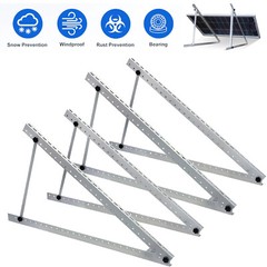 28inch Solar Panel Ground Mounting Brackets Kit Roof Surface Adjustable 4 Pcs US