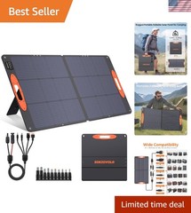 Versatile 110W Solar Panel – Compact, Efficient Charger for All Your Adventures