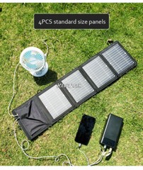 Outdoor Portable Folding Solar Panel Charger USB For Camping Phone Smartphone