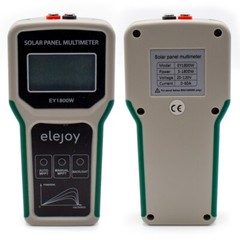 Solar Panel Multimeter MPPT Tester LCD Display VOC Testing Power Meter 5-1800W