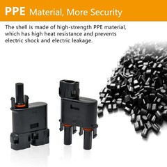 1500V Solar Panel Y Connector IP68 Waterproof 2 to 1 Size Branch Connector