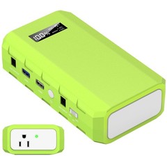 powkey Portable Power Station with AC Outlet, 65W/110V External Battery Pack …