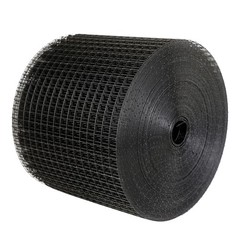 Solar Panel Bird Guard 6in×100ft PVC-Coated Galvanized Wire Mesh, 1/2″ Grid