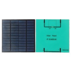 3 Watts Solar Panel 18.6 Percent High-Efficiency Polysilicon Power Charger QDKI