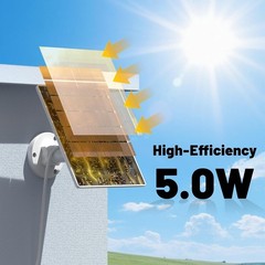 Adjustable Wall Mount Solar Panel for Arlo, 2 Pack