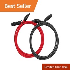 QILUCKY Solar Extension Cable 10AWG 12AWG 4mm² 6mm² 1500V
