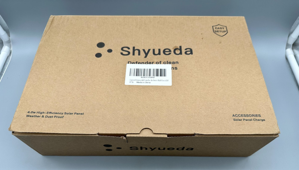 Shyueda 4W High Efficiency Solar Panel with 3 Solar Panels Open Box Never Used!