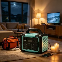 Portable Power Station 1000W Pure Sine Wave Off-Grid Solar Ready Power Bank
