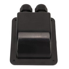 Solar Double Cable Entry Gland Box Waterproof Housing for RV Roof Boat Yacht