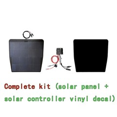 Lensun 85W 12V Hood Flexible Solar Panel for Chevrolet Tahoe (2000-2020) Protect