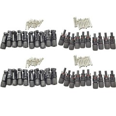 Solar Panel Cable Connectors For 2.5m㎡ 4m㎡ 6m㎡ IP67 20 Pairs 30A 1000V DC