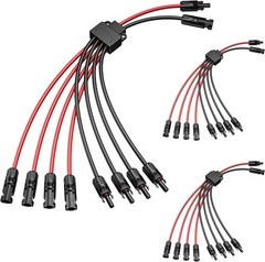 Fast Connectors for Solar Panels 30A Y-Branch 3PCS