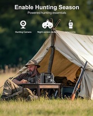 Versatile 150W Solar Generator with 6 Outputs – Ideal for Camping & Emergencies