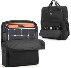 Solar Panel Storage Bag for Jackery SolarSaga 100W 200W with Padded Compartments