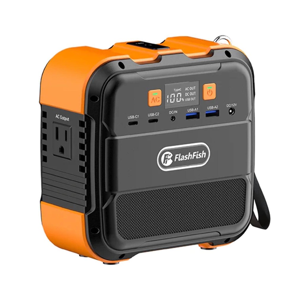 Portable Power Station Mini Solar Generator 98Wh 26400mAh Lithium Battery 110V