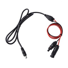 Solar Connector to DC8020 Extension Cable for Solar Panel Charging, Compatible w