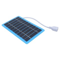 5W 5V Solar Panel Monocrystalline Silicon Efficient Charging Lightweight Po SSFA