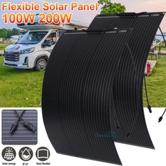 Flex 200W 300W 400W Mono Solar Panel for Boat, RV, and Outdoor Power Solutions