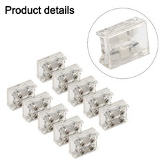 LED Connecting Terminal Set Suitable for 8MM and 10MM Strips Pack of Ten