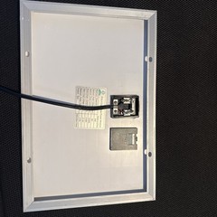 NEW small solar panel 18v 10Watt Aluminum frame, with 4 mounting holes