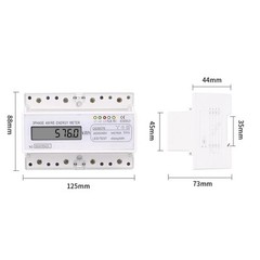 KWh Meter Digital Power Meter Easy Installation Efficient Power Consumption